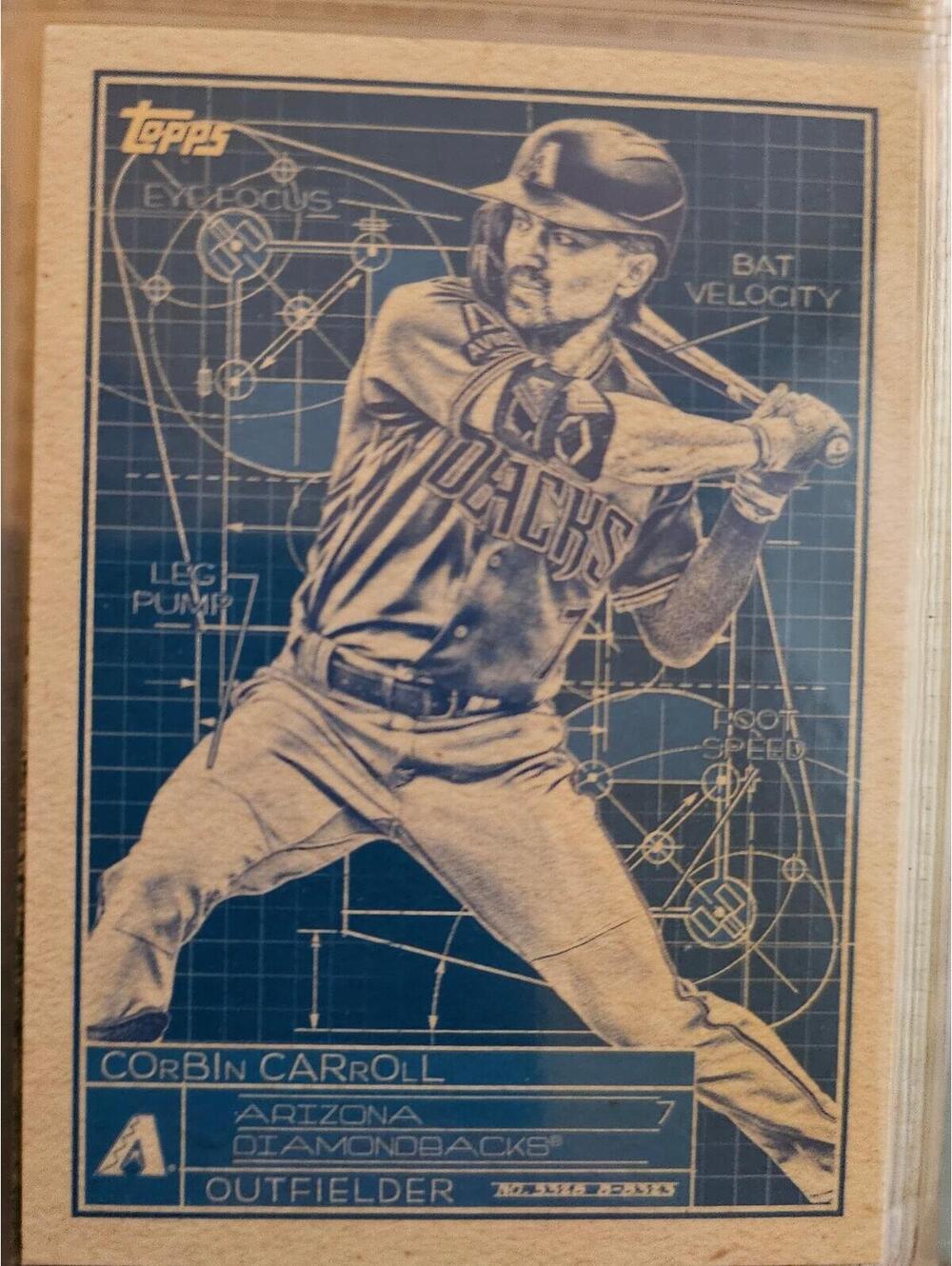 2024 Topps Corbin Carroll Superstar Blueprint #SB14 Diamondbacks